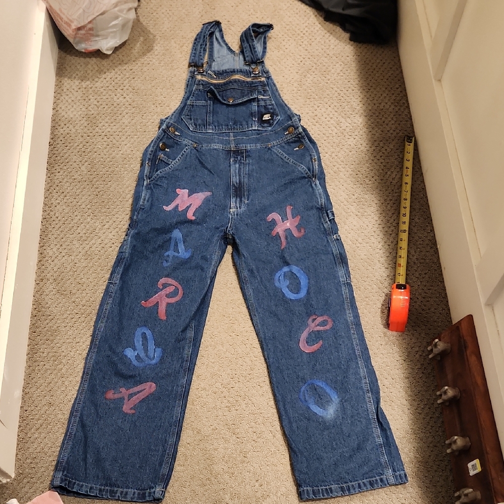 Decorated BERNE overalls 32x30